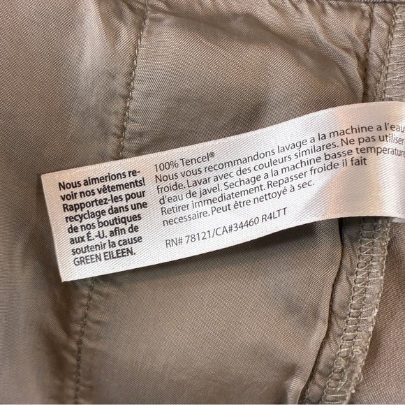 Eileen Fisher XL Lightweight Tencel Tapered Leg Loose Fit Pants - Picture 8 of 10